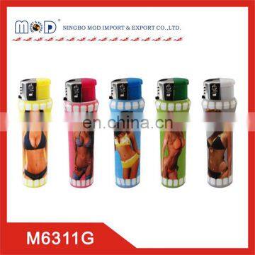 promotional advertising lighter for smoking-electronic lighter