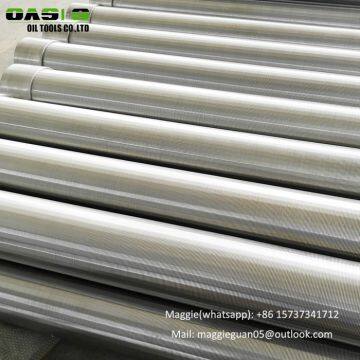 OASIS Stainless Steel Well Water Screens Johnson Type Sand Control Rod Based Well Screen