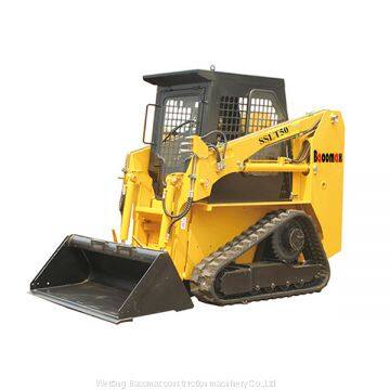 700KG loading capacity Baoomax mini crawler skid steer loader