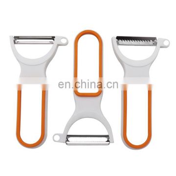 Professional Multi-function Stainless Steel  3 Pieces Magic Trio Peelers