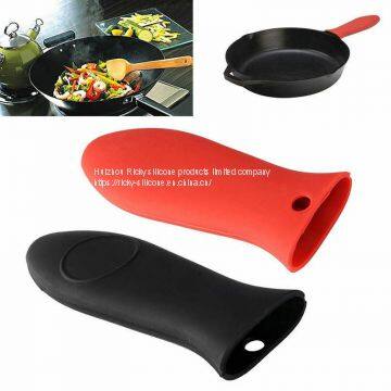 Silicone Hot-Handle Holder Lodge Pot Sleeve Ashh Cover Grip for Kitchen Pan Hold