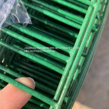 High Quality 4mm PVC Welded Wire Mesh Fence Home Garden V Folds Welded Wire Mesh Fence  university facilities fence factory