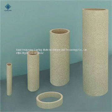 Gating system ceramic tube for casting low price