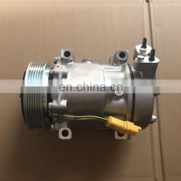 7V16 Air Conditioning Compressor FOR CITROEN OEM 96860618/9686061780/6453T H/6453SE/6453TG/96592321/ 96454404/6453SC/