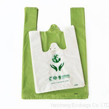 New design 100% biodegradable printed plastic bags for sale