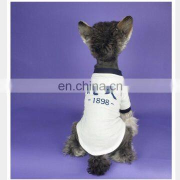 Spring Dog Clothes Mischievous Summer T-shirt Word Printed Shirt Cat Cotton Shirt Teddy Dog Schnauzer Pomeranian Corgi photo-6