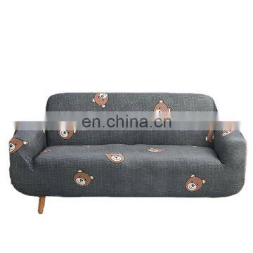 Customized 100% Spandex Elastic Stretch Protective Magic Couch Sofa Cover photo-4