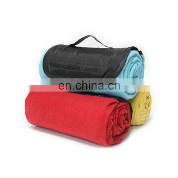 Disposable Promotional Foldable Printed Waterproof Custom Logo Picnic Blanket photo-2