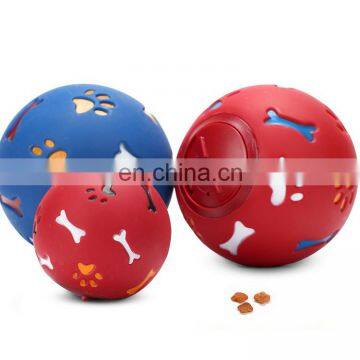 Pet toy bite resistant dogs missing food puzzle ball size multicolor optional milky scented vinyl ball spot wholesale