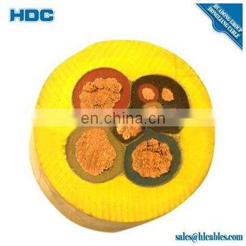 Heavy Duty 0.6/1 kV EPR Compound Insulation Copper Braiding Screen CR Sheath Polyester Layer up Power Cable IEC DIN photo-6