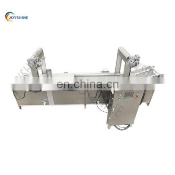 On-time delivery Oil filter device 800kg one hour Automatic Food Frying Machine For Various Food Frying