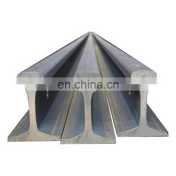 Hot selling DIN536 A55 A65 A100 GB75KG P60 Crane Railroad steel rail prices