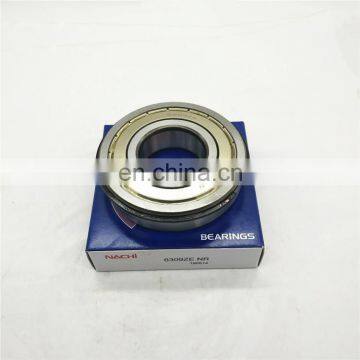 6309ZE NR Bearings 6309 Nachi brand deep groove ball bearings