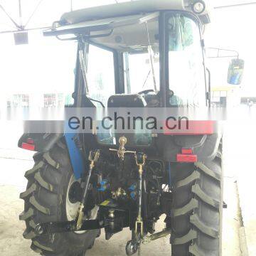 Cheap 80hp Compact Farm Tractor With Cabin for Sales photo-3