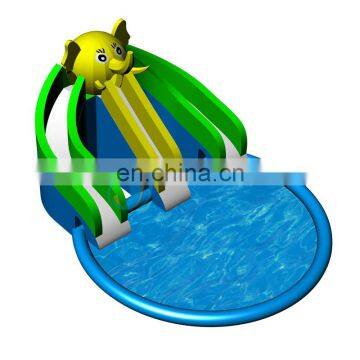 Elephant Inflatable Commercial Water Park Large Water Play Equipment Slide Pool For Kids and Adults photo-3