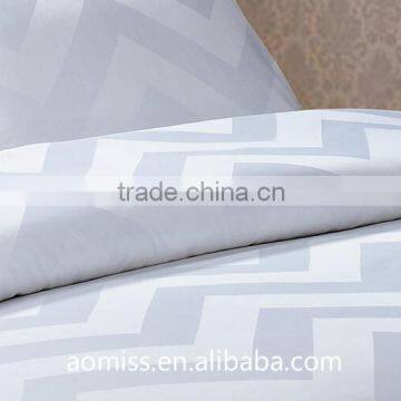 Luxury Pure Cotton White 4 Pcs Bedding Set 5 Star Hotel Bedding Linen Set photo-4