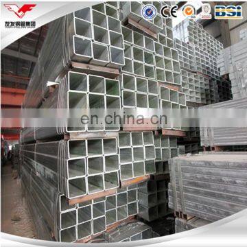 Factory Price 90 x 90 mm Galvanized Square Pipe and Square Hollow Tube photo-3