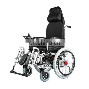 Cheap price high quality folding power reclining high back wheelchair