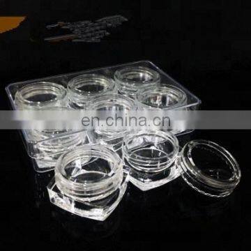 3*2 Grid Square Nail Rhinestone Beads Storage Box Jewelry Container photo-2