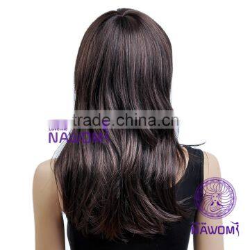 Fashion Ladies Slanting Bang Wigs Fair photo-6