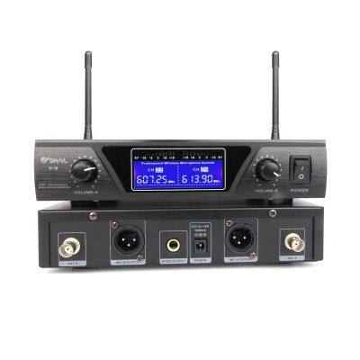100% Original Snail K9 Wireless Microphone System, LCD Display, High Sound Quality, Remote Reception, Suitable for Meeting, Street Bar, Concert, Church and Other Places to Use photo-2