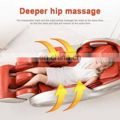 Ningde Crius C320L-10 Thai Stretch 4D Zero Gravity Luxury Electric Shiatsu Thermal Intelligent Recliner 5D Foot Massage Chair
