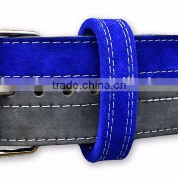 Professional Fitness Weightlifting Power Gym Belt Genuine Leather Belt 4" Two Colors