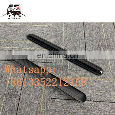 G Class W464 Window Trims for W464 G63 G65 G500 G350 G400 Carbon Fiber Material Rear Window Trims photo-5