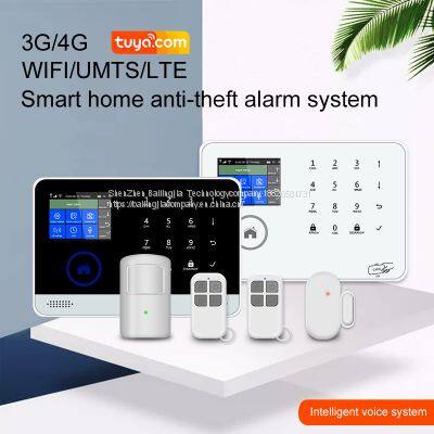 Smart Life App Control GSM Wireless Connection Alarm system Kit WiFi Alarm System RFID GPRS Alarm System