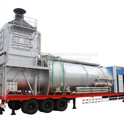Trailer Mounted Movable Oilfield Steam Injection Boiler for Petroleum Industry