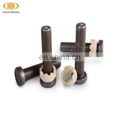 Carbon steel weld studs with ceramic ferrale used in building, steel structure, bridge