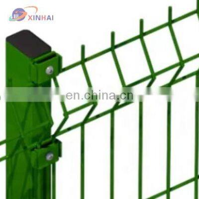 Cheap Price Fencing & Gates 3D Curved Security Fence Powder Coated Galvanized Steel Driveway Gates Fence Panels