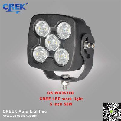 5 INCH 50W SQUARE LED WORK LIGHT