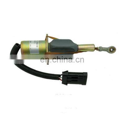 SA4932-24 3990773  Excavator 6CT diesel Electric parts Shut Off /stop Solenoid valve  24V