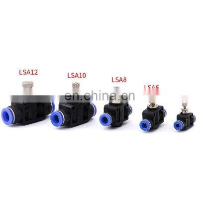 SA HVFF Air Fittings Pneumatic Parts Connector Quick Push For Hose Tube Fitting Speed Plastic Switch  4mm 6mm 8mm 10mm 12mm