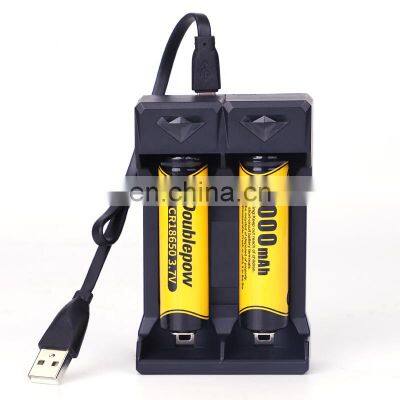 Doublepow UK21 USB Fast Charger 3.7v universal battery charger with LED for Rechargeable Battery Charging