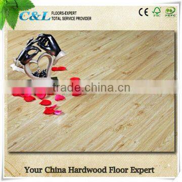 wear resistant white oak HDF laminate flooring