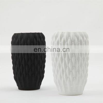 Modern Classic Design Decoration Vase Ceramic Round Old Style Nordic