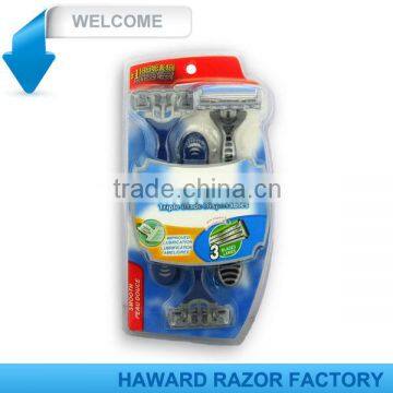 D318L New disposable personal shaver razor compete with ASR