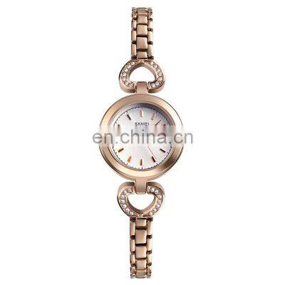 Minimalist Skmei 1408 Women Watches Ladies Quartz Wrist Watch Bracelet Reloj Mujer