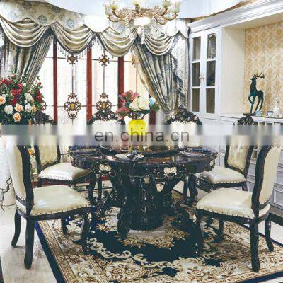 Wholesale price  people dining tables marble counter top table restaurant dining table sets