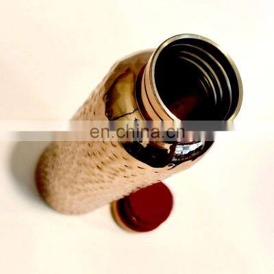 Wholesale Custom Logo Hot Water Insulated Stainless Steel Copper Water Bottle photo-3