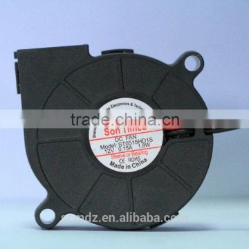 DC Airflow Blower 5V 12V 24V Dual Ball Bearing Axial Fan