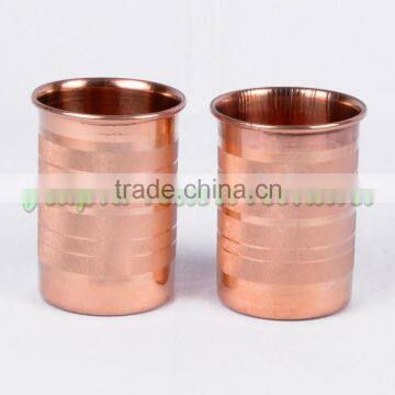 2 Pieces Copper Water Glasses for Good and Natural Health