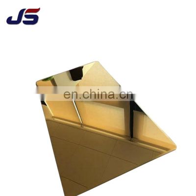 Prime quality mirror golden color 310s stainless steel sheet 9mm