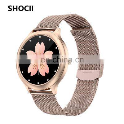 2022 New Arrival DK19 Ladies Smart Watch HD Screen Waterproof Sport Heart Rate Monitor for Women DK19 Smartwatch