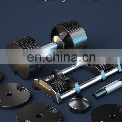 TEZEWA Wholesale Factory Directly Sale Metal Dumbbells Ajustable Dumbbells Cast Iron photo-3