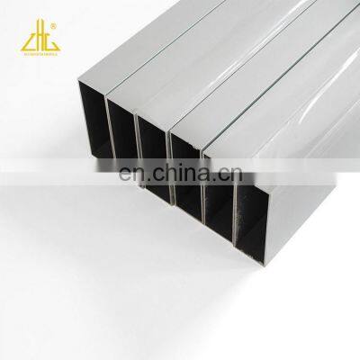 Custom Size 3mm Aluminum Tube Extrusion Products In ZHONGLIAN Factory