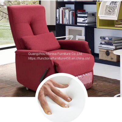 Italian-Style Capsule Sofa Single Leisure Sofa Living Room Household Manual Function Disposable Fabric Single Chair photo-3