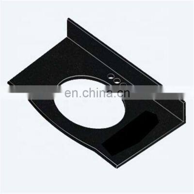 CE Certificate Hengshan Black Granite, Black Stone photo-4